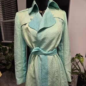 Chic Mint Green Textured Dress